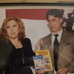 Anna La Rosa con Umberto Bossi